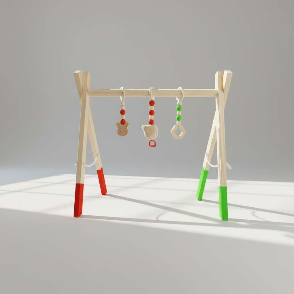 Baby Play Gym (Wooden Frame)