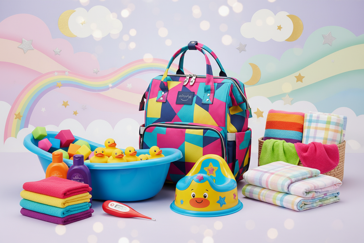 Baby Bathing, Potty & Essentials