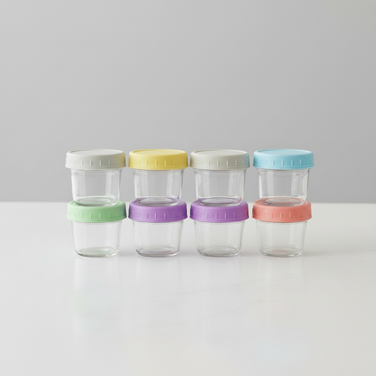 Baby Food Storage Container Set (6-Pack)