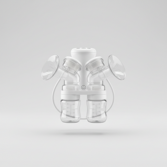 Manual Breast Pump with Bottle