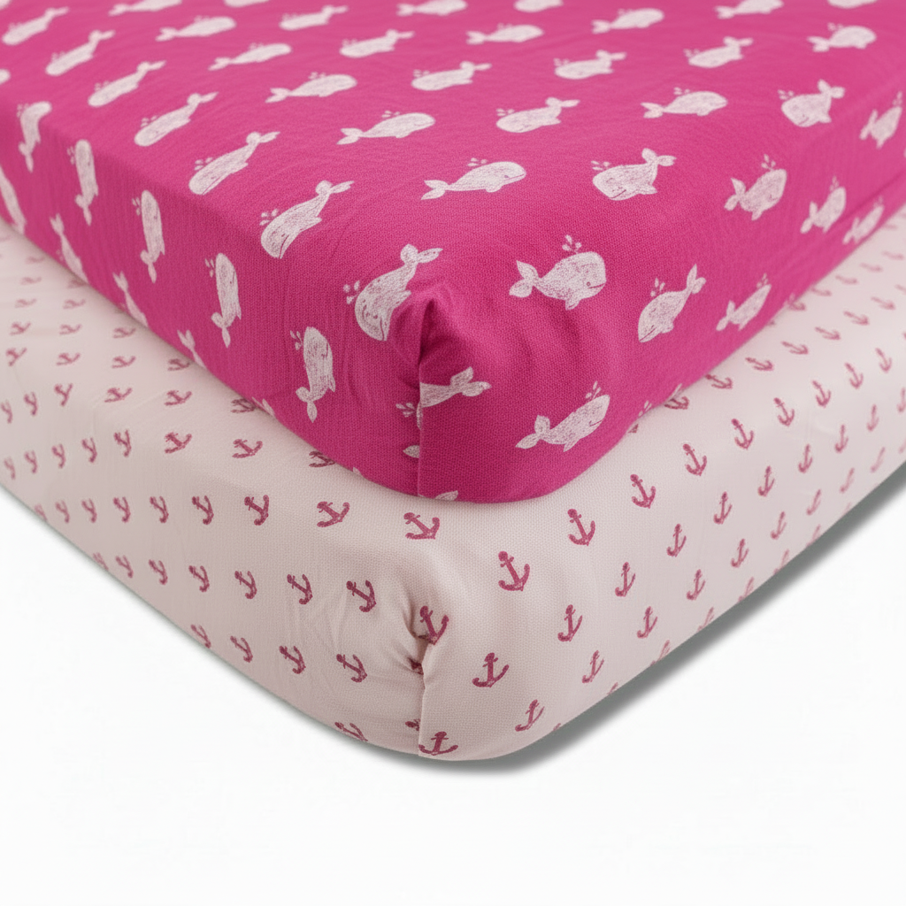 Cotton Fitted Crib Sheet