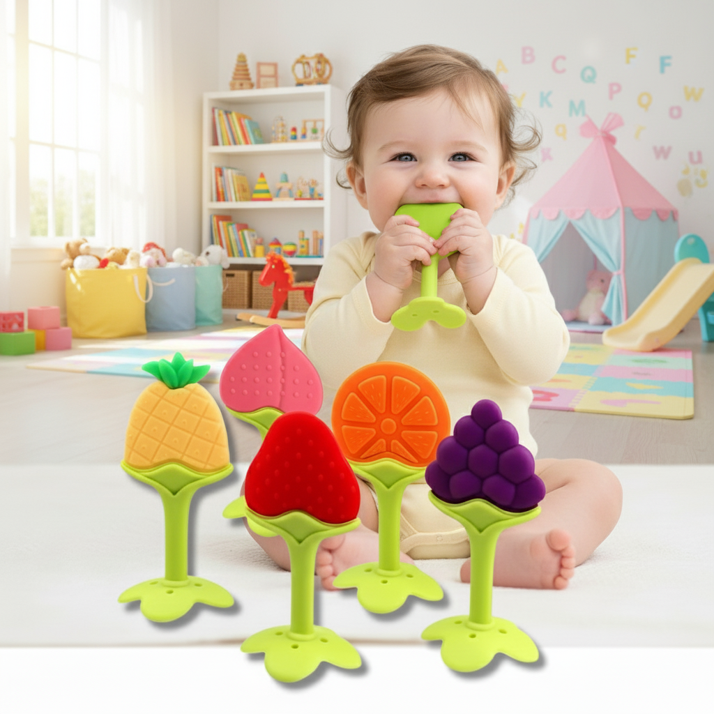 Teething Toy Set (4-Pack)