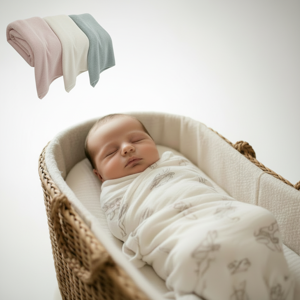 Cotton Muslin Swaddle Blanket (2-Pack)