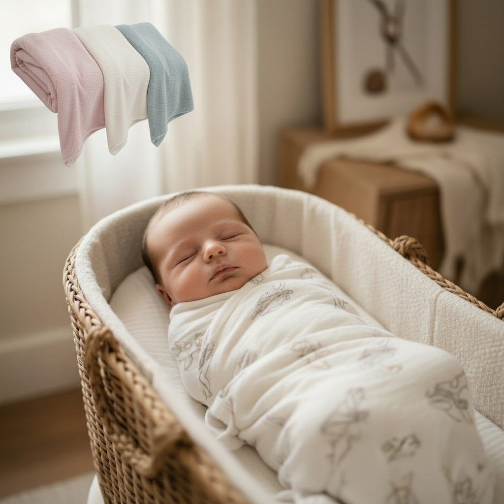 Cotton Muslin Swaddle Blanket (2-Pack)