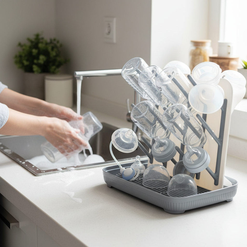 Baby Bottle Drying Rack