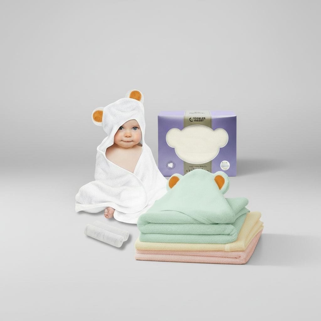 Hooded Baby Bath Towel (Ultra-Soft)