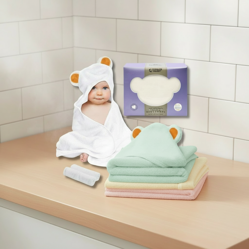 Hooded Baby Bath Towel (Ultra-Soft)