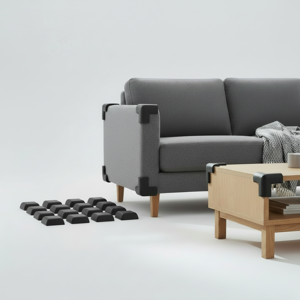 Corner Guards (Soft Foam, 12-Pack)