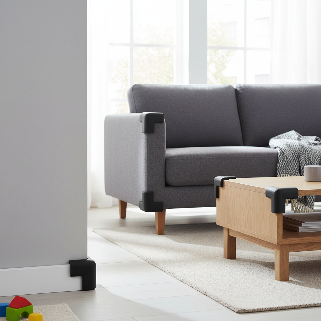 Corner Guards (Soft Foam, 12-Pack)